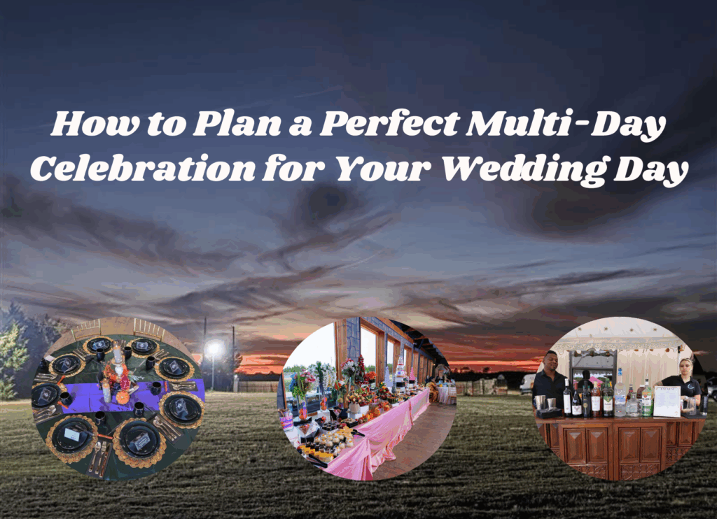 Multi-day wedding celebration tips planning extended wedding events wedding weekend itinerary ideas multi-day wedding venues guest experience in wedding planning wedding event coordination advice personalized wedding celebration wedding scheduling tips wedding budget planning for multiple days themed wedding event ideas wedding entertainment options local wedding traditions wedding welcome party ideas